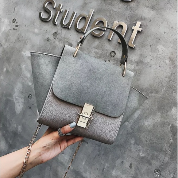 NEW REIMS Leather Shoulder Crossbody Wrist Purse - Picture 2 of 7